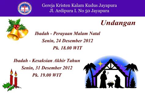 Contoh desain undangan natal ukuran a5. undangan natal - wood scribd indo