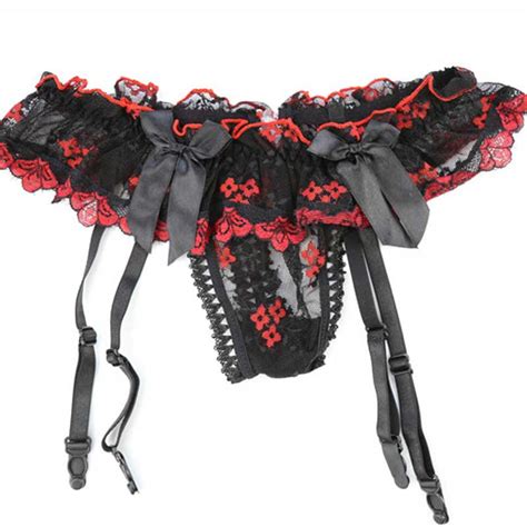 I'm surprising my so with them under my dress and i've never worn a garter belt before. Women's Sexy Panties Garter For Stocking Lace Sexy Erotic ...