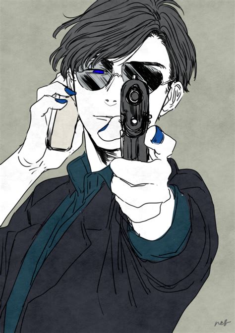 Find this pin and more on anime art guy by dianne walker. Mafia Karamatsu is the real cool blueberry | Anime, Anime ...