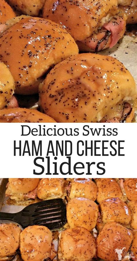 Planning your healthy thanksgiving appetizers can be tricky. Sweet Ham & Swiss Sliders | Recipe (With images) | Quick easy meals, Cooking for a crowd, Large ...