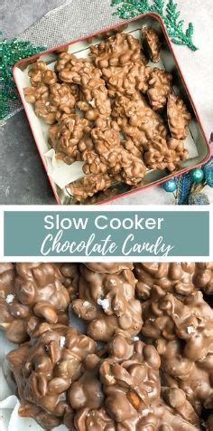 · get slow cooker chocolate candy recipe from food network. Trisha Yearwood's Slow Cooker Chocolate Candy Slow Cooker Recipes | Slow Cooker Re… | Crockpot ...