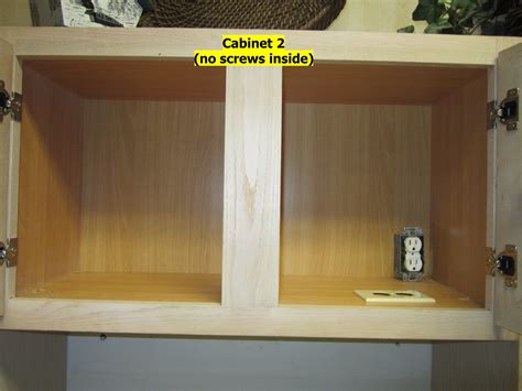 Maybe you would like to learn more about one of these? Cabinet Installation - How Many Screws? - Carpentry - DIY ...