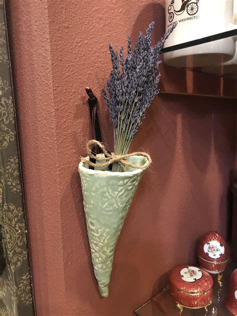 We are supported by shoppers. Shoalwater Pottery Flower Sconce | Gift shop, Pottery ...