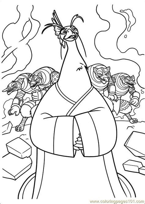 Have fun discovering pictures to print and drawings to color. Kung Fu Panda 2 14 Coloring Page - Free Kung Fu Panda ...