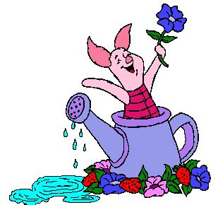 I especially adore the friendship he shares with. Flower gif Piglet | Winnie the pooh friends, Cute winnie ...