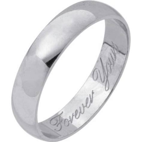 Rings & wedding bands from argos. Buy Revere 9ct White Gold Heavyweight Message Wedding Ring ...