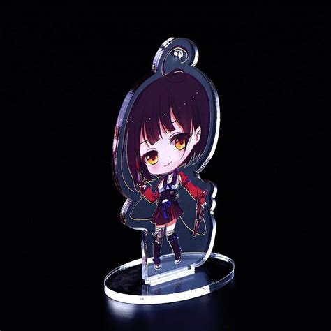 Ssss.gridman anime official deka acrylic stand rikka takarada. Acrylic Anime Keychain 3D Stand Cute Cosplay Gift