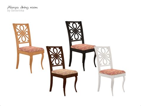I create houses, clothing, maxis addons, and my own objects. Severinka_'s Alanya - dining chair
