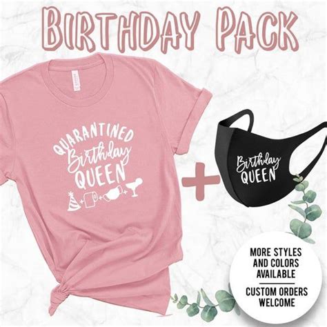 A birthday in quarantine isn't anyone's idea of a perfect celebration, but these virtual party ideas will make it a day to remember. Funny Birthday Quarantined Shirt Face Mask combo Best ...