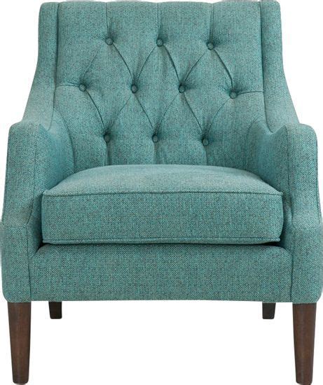 The vibrant color is playfully offset by a natural walnut frame, lending this piece a bespoke refinement. Parknoll Teal Accent Chair | Teal accent chair, Accent ...