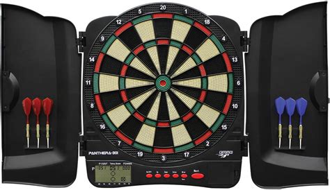 Online üben und mathe lernen. Elektronisches Dartboard Kabinett PANTHERA-301, 4-Loch ...