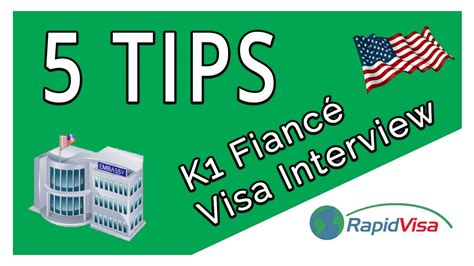 You shouldn't have any problems if your relationship is first, answer all the consular officers questions honestly as lying during a visa interview can have serious long term immigration consequences. K1 Fiancé Visa - 5 Tips for a Successful Embassy Interview ...