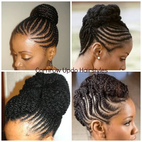 Lightly style the hair off the neck and back to prevent the natural hair from reverting, meaning curling up in its. Cornrow hairstyles for Stylish Womens - Womenstyle.com