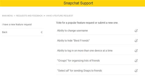 All you have to do is send a tweet or private message to @snapchatsupport and you could get a reply in as little as a few minutes. 7 Things You Can Legally Steal from Successful Companies