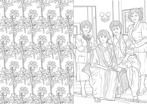 Golden girls the golden girls thank you being a friend. Art of Coloring: Golden Girls: 100 Images to Inspire ...