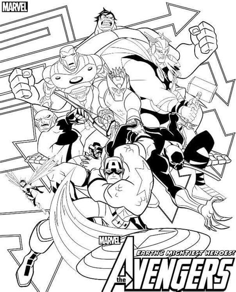 Coloring pages for kids is an excellent method to. 30 Free Avengers Coloring Pages Printable