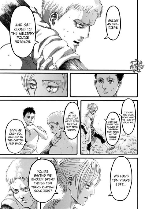 If you want to read free manga, come visit us at anytime. Read Manga Attack On Titan - Chapter 96 - A gate of hope ...