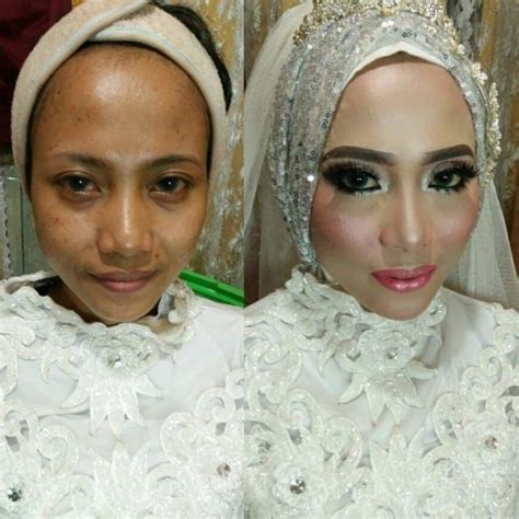 Before / after no makeup makeup look. Asian Brides Before And After Wedding Makeup (25 pics)
