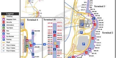 Click on the karte madrid mkl1888 to view it full screen. Flughafen Madrid Karte - Barajas airport Karte (Spanien)