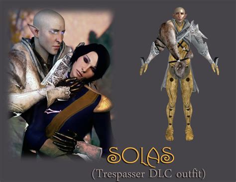 Jun 14, 2021 · the game can also suffer a problem during a cutscene involving an eluvian in the winter palace during the trespasser dlc. Solas (Trespasser DLC outfit) Model for XnaLara by Sia-G DAI Dragon age Inquisition Solavellan