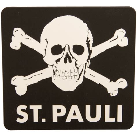 Archive with logo in vector formats.cdr,.ai and.eps (87 kb). FC St. Pauli - Magnet Skull Rubber | ROCKnSHOP