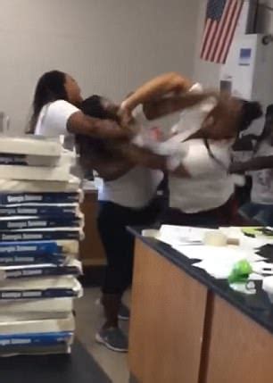 Threesomes with the college principal. Video of middle school staff brawling in class in Georgia ...