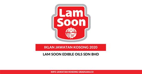Operates as a grain, oilseed, and oil processing company. Permohonan Jawatan Kosong Lam Soon Edible Oils Sdn Bhd ...