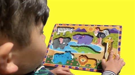 Große auswahl an motiven im shop! Learn Animals Puzzles For Toddlers ! Puzzle For Kids - YouTube