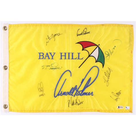 It features detailed arnold palmer invitational graphics that are perfect for your fandom. Arnold Palmer Invitational 13x20 Pin Flag Signed by (8 ...