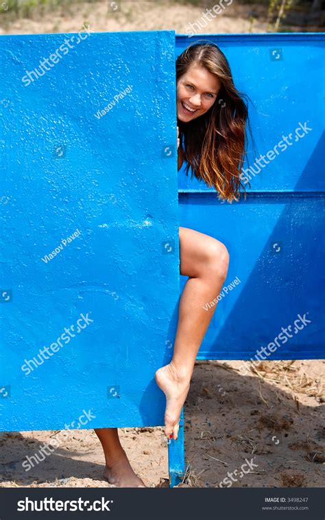 Romy is a beach cabin which allows everyone to change in the open. Girl Cabin Changing Clothes Stock Photo 3498247 - Shutterstock