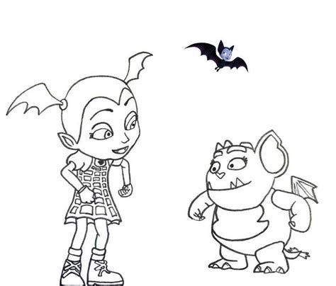 Vampirina coloring pages are for the kids who love this cute disney show. Vampirina Coloring Pages at GetColorings.com | Free ...