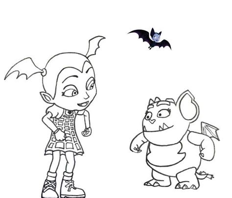 Drawings of vampirina for coloring. Vampirina Coloring Pages at GetColorings.com | Free printable colorings pages to print and color