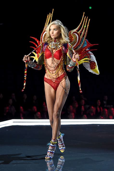 (or i would rather stay…) most clients prefer to have breakfast in their bedroom. Elsa Hosk: 2017 Victorias Secret Fashion Show Runway -07 ...