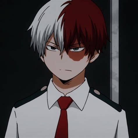 Shouto todoroki is everything she's not. #bnha #mha #todoroki #shoto #icon #aesthetic #dark #anime ...