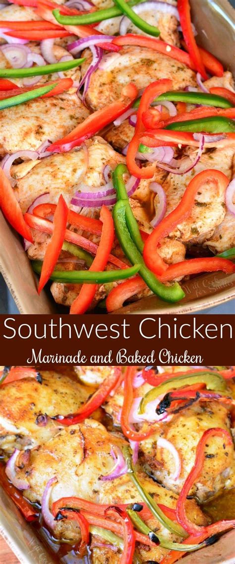 Juicy shrimp tossed with a simple marinade of onions, capers, lemon juice, and worcestershire sauce does the work overnight, so when guests arrive, just pull out the classic southern app and a sleeve. Southwest Chicken Marinade and Baked Chicken - Will Cook ...