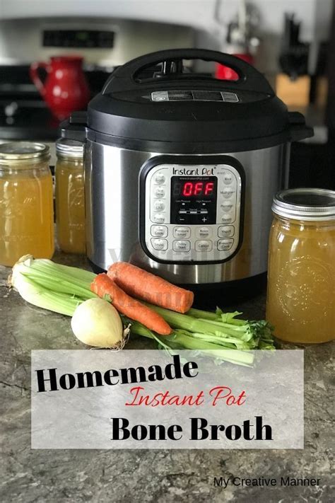 Secure the lid and select soup/stew, and set timer to 45 minutes. Learn how to make make nutrient rich bone broth in an ...