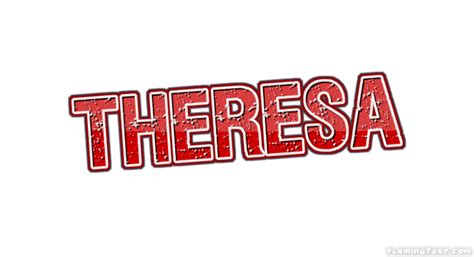 Generate a logo with placeit! Theresa Logo | Free Name Design Tool from Flaming Text