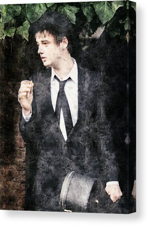 Since 2007, doherty's paintings have been made available to the public. Pete Doherty Digital Painting Canvas Print / Canvas Art by ...