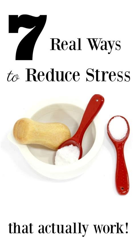 These demands can come from work, relationships, financial pressures, and other situations, but anything that poses a real. 7 Real Ways to Reduce Stress | Ways to reduce stress ...