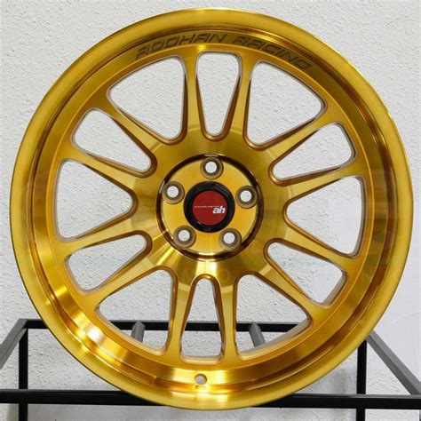 Subaru impreza 22b rare bbs rg334 5x100 alloy wheels rims 17 et48 wrx sti gc8. One 18x8.5 Aodhan AH07 AH7 5x100 35 Gold Wheels Rims - Wheels