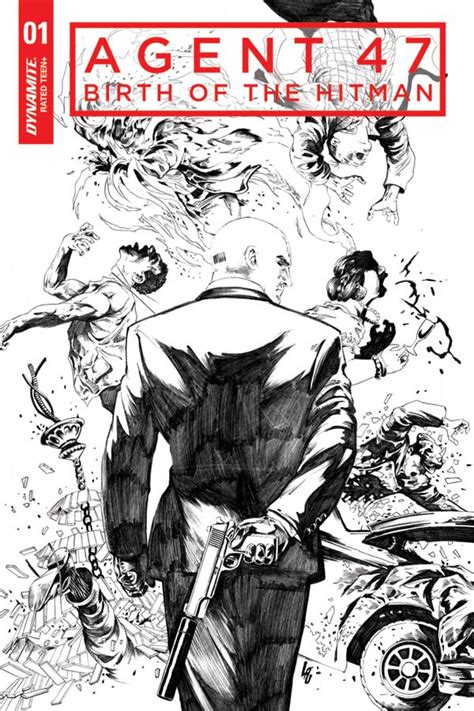 This is a gallery page for agent 47. Dynamite® Agent 47: Birth Of The Hitman #1