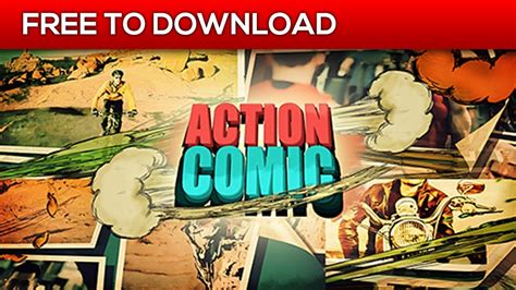 10 awesome marvel after effects templates ▻▻▻download project: Comic Book After Effects Template Free - Kahoonica