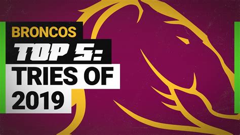 The brisbane broncos are an australian professional rugby league football club based in the city of. Brisbane Broncos' Top Five Tries of 2019 | Highlights ...