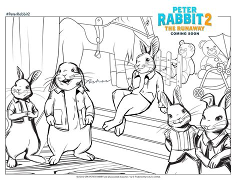 Coloring is a great way to relax, have fun and be creative. Peter Rabbit 2: The Runaway - Coming Soon in 2020 | Easter ...