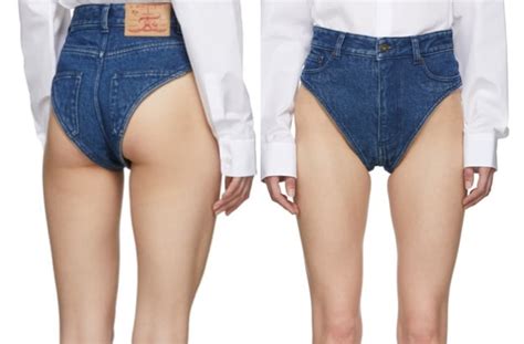 Au fil du temps, au gré de l'évolution des modes la longueur de la partie habillant les cuisses a varié, allant du dessous des genoux à la partie supérieure des cuisses. Culotte en jean de luxe : sous-vêtement ou short très court