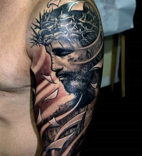 Design an upper arm sleeve male tattoo contest. The 80 Best Half Sleeve Tattoos for Men | Improb