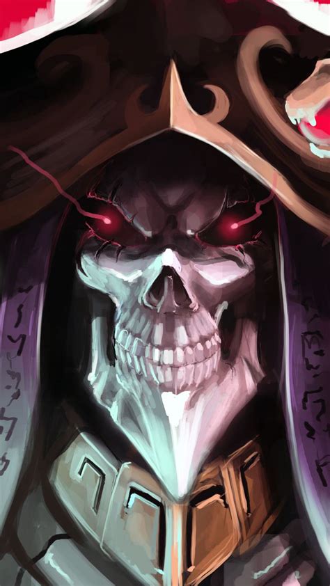 Download and view overlord wallpapers for your desktop or mobile background in hd resolution. Skull, overlord, artwork, king, 720x1280 wallpaper | Anime ...