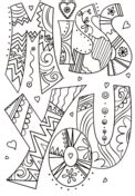 I wait the entire year just for this time in the year to get back to my sweet home to spend new year's eve with my sweet family. We Miss You coloring page | Free Printable Coloring Pages