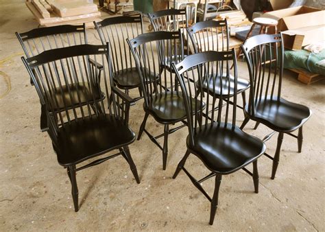 We have a large selection of dining table sets for sale ranging from: Hand Made Set Of 6 Thumb Back Dining Room Chairs by ...