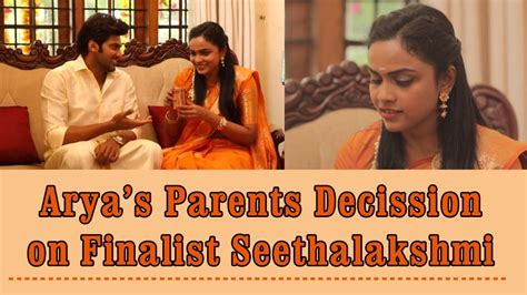 Sangeetha krish, the actress who hosted arya's enga veetu mapillai, throws light on what happened in the show, about the. Enga veetu mapillai | ARYA'S PARENTS DECISION ON FINALIST ...